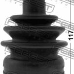 ПЫЛЬНИК ШРУС НАРУЖНЫЙ КОМПЛЕКТ 86.5X117X24 HYUNDAI TERRACAN 01- FEBEST