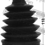 ПЫЛЬНИК ШРУС НАРУЖНЫЙ КОМПЛЕКТ PVC 85X118X25 NISSAN QASHQAI 13- FEBEST