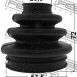 ПЫЛЬНИК ШРУС НАРУЖНЫЙ КОМПЛЕКТ 57.5X72X26.5 SSANG YONG REXTON 01- FEBEST