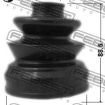 ПЫЛЬНИК ШРУС ВНУТРЕННИЙ КОМПЛЕКТ 76X88.5X23.3 MITSUBISHI GALANT 03- FEBEST