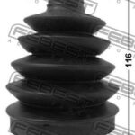 ПЫЛЬНИК ШРУС НАРУЖНЫЙ КОМПЛЕКТ PVC 87.5X116X26.5 TOYOTA CORONA 96- FEBEST