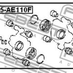 Ремкомплект тормозного суппорта 0175-AE110F FEBEST