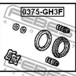 Ремкомплект суппорта тормозного переднего (на одну сторону) FEBEST