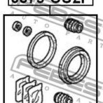 Ремкомплект суппорта тормозного переднего (на одну сторону) FEBEST
