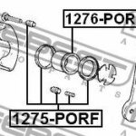 Поршень передн суппорта HYUNDAI PORTER, CHEVROLET CRUZE 1276-PORF FEBEST