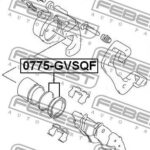 Ремкомплект суппорта тормозного переднего (на одну сторону) FEBEST