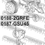 Ролик обводной FEBEST