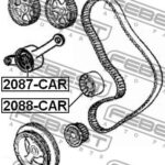 Ролик натяжителя ремня грм FEBEST