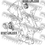 Ролик обводной FEBEST