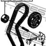 Ролик натяжителя ремня грм FEBEST