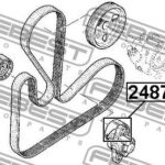 Ролик натяжной комплект FEBEST