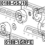 Ролик обводной 0188-1GRFE FEBEST