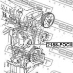 Ролик обводной комплект FEBEST
