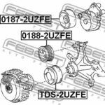 Ролик натяжной FEBEST
