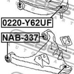 Сайлентблок NAB-Y62UF FEBEST