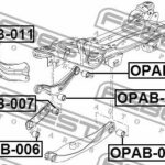 Сайлентблок задней продольной тяги FEBEST
