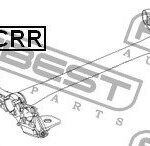 Сайлентблок задней балки CHEVROLET CRUZE, OPEL ASTRA J CHAB-CRR FEBEST