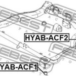 Сайлентблок подрамника FEBEST