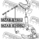 Сайлентблок заднего верхнего рычага FEBEST
