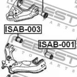 Сайлентблок нижнего переднего рычага FEBEST