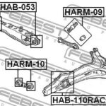 Сайлентблок заднего рычага ENCHANCED FEBEST