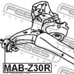 Сайлентблок задней балки FEBEST