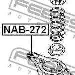 Сайлентблок заднего поперечного рычага FEBEST