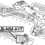 Сайлентблок передней тяги (комплект) FEBEST