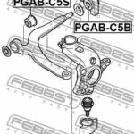 Сайлентблок передний переднего рычага FEBEST