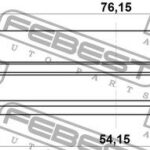 Сальник ступичный (56x76x6x12) 95HDS-56760612X FEBEST