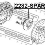 Ступица задняя FEBEST