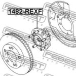 Ступица передняя SSANG YONG KYRON 2005-2012 1482-REXF FEBEST