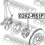 Ступица передняя FEBEST