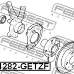 Ступица передняя FEBEST