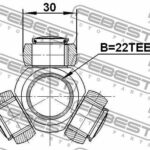 Трипоид 22x30 2116-CAK FEBEST