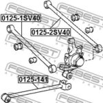 Тяга задняя поперечная FEBEST