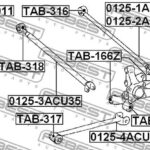 Тяга задняя продольная FEBEST