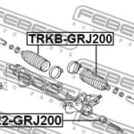 Пыльник рулевой TOYOTA LAND CRUISER 200 2007- TRKB-GRJ200 FEBEST