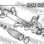 Тяга рулевая RENAULT DUSTER, KAPTUR, NISSAN TERRANO D10 2014- 2422-DUST FEBEST