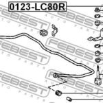 Тяга стабилизатора задняя FEBEST