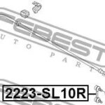 Тяга стабилизатора задняя FEBEST