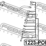 Тяга стабилизатора передняя FEBEST