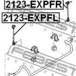 Тяга стабилизатора передняя правая 2123-EXPFR FEBEST