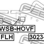 Тяга стабилизатора передн левая GREAT WALL HOVER/SAFE F1 2005- 3023-HFLH FEBEST