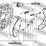 Цилиндр колесный MITSUBISHI PAJERO/MONTERO SPORT KH0# 2008.07-2015.08 0478-KB4 FEBEST