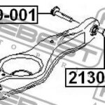 Болт с эксцентриком FORD FOCUS II CB4 2008­-2011 2129-001 FEBEST