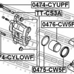 Ремкомплект тормозного суппорта 0475-CW5F FEBEST