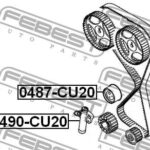 Натяжитель ремня грм FEBEST