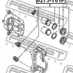 Ремкомплект суппорта тормозного переднего (на обе стороны) FEBEST