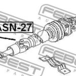 Крестовина карданного вала (25x44) NISSAN KING CAB D22 1998-2004  ASN-27 FEBEST